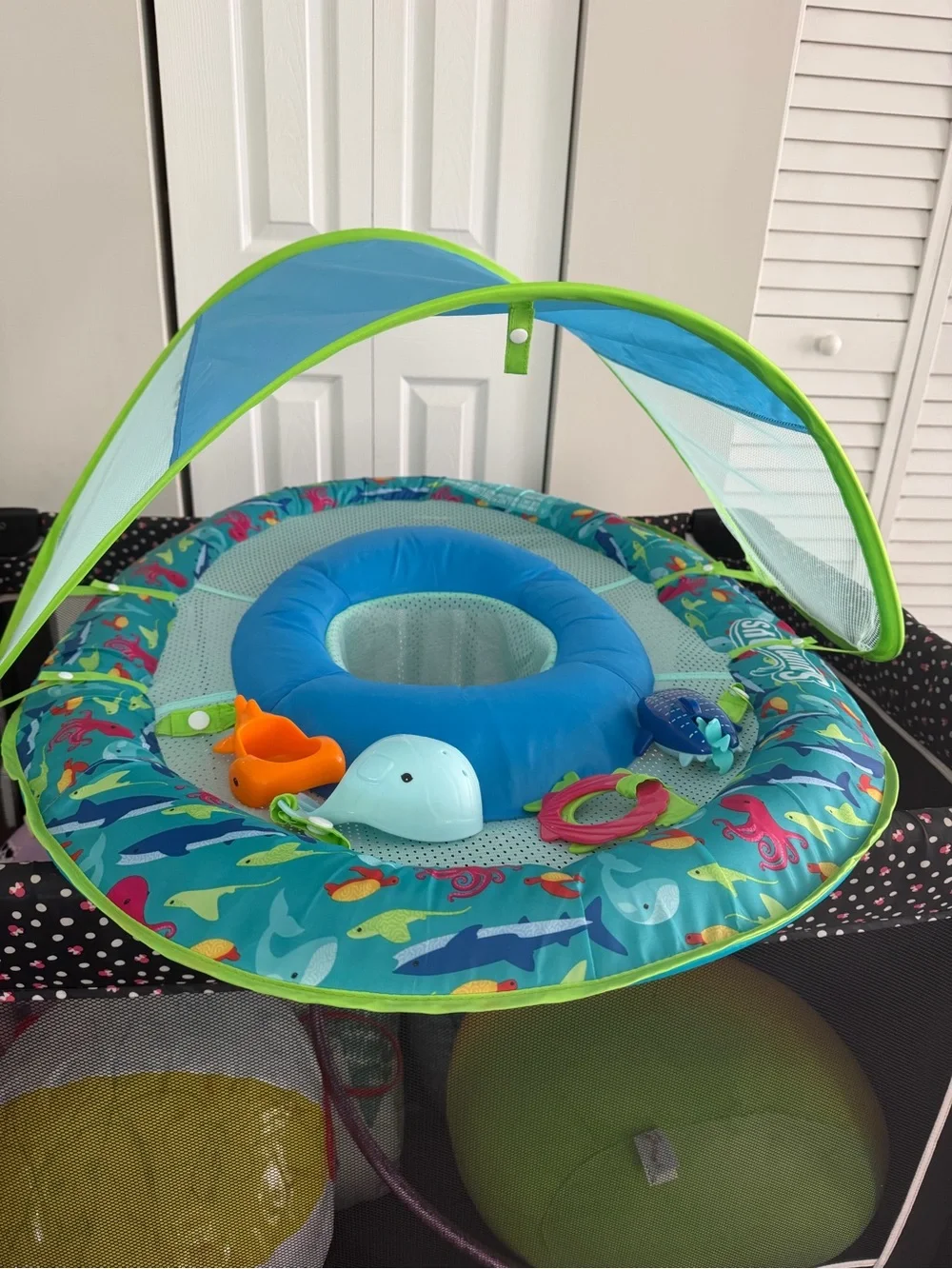 SwimWays colorful blue